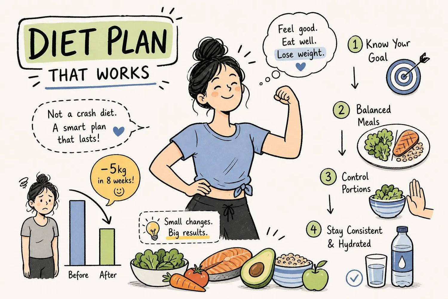 How to Create a Diet Plan That Actually Helps You Lose Weight - Ionicfire