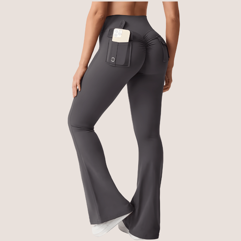 CARGO FLARE FIT © | Push Up Cargo Leggings - Ionicfire