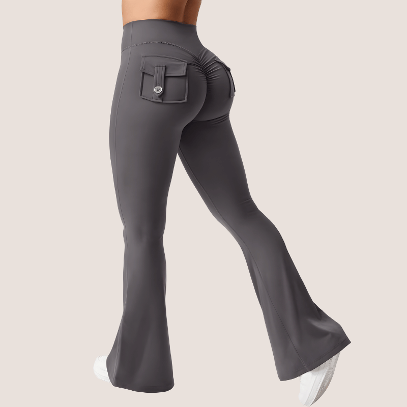 CARGO FLARE FIT © | Push Up Cargo Leggings - Ionicfire