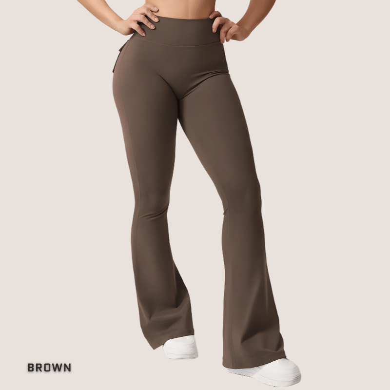 CARGO FLARE FIT © | Push Up Cargo Leggings - Ionicfire