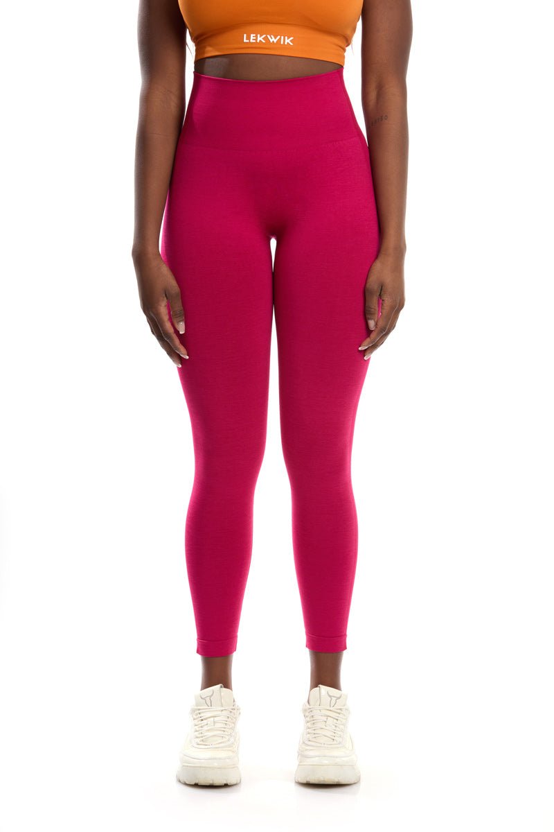POLLY cherry - High waisted leggings - Ionicfire
