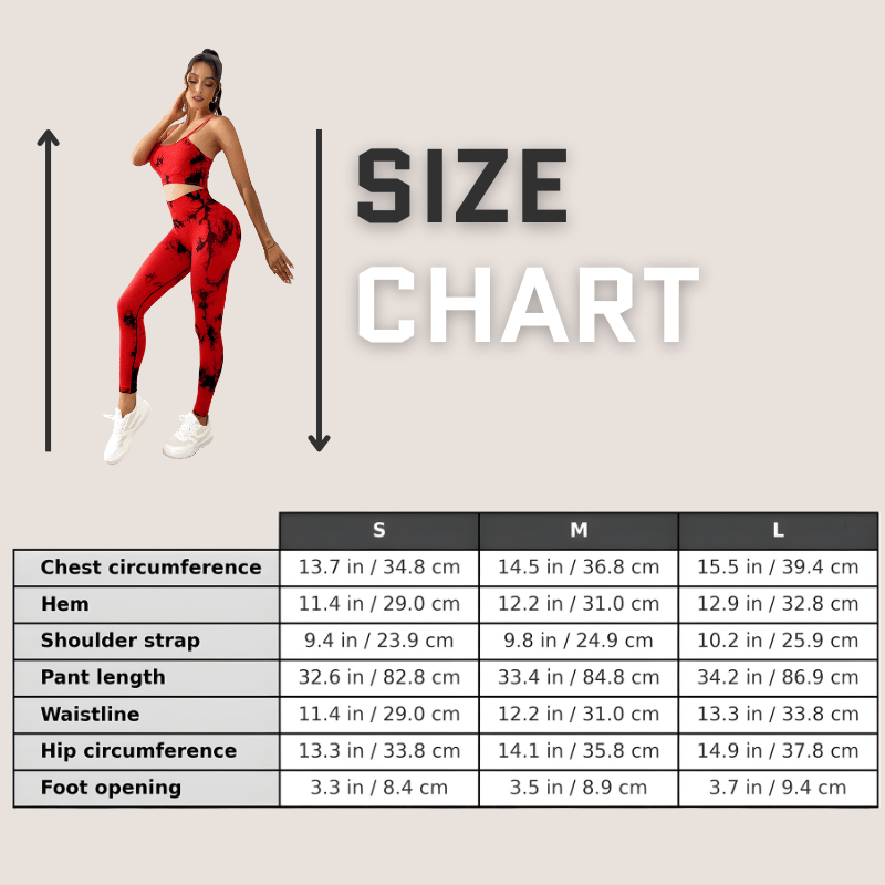 SHOCK FIT Set © | Push Up Top Leggings set - Ionicfire