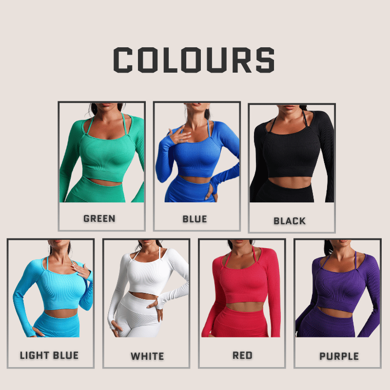 SOFT FIT sleeve top© | Push Up Long Sleeve Top - Ionicfire