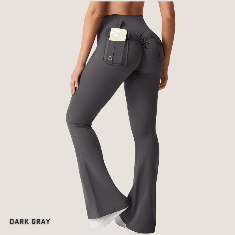 CARGO FLARE  FIT © | Push Up Cargo Leggings