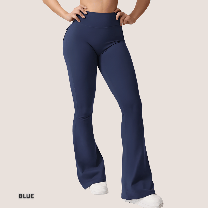 CARGO FLARE  FIT © | Push Up Cargo Leggings