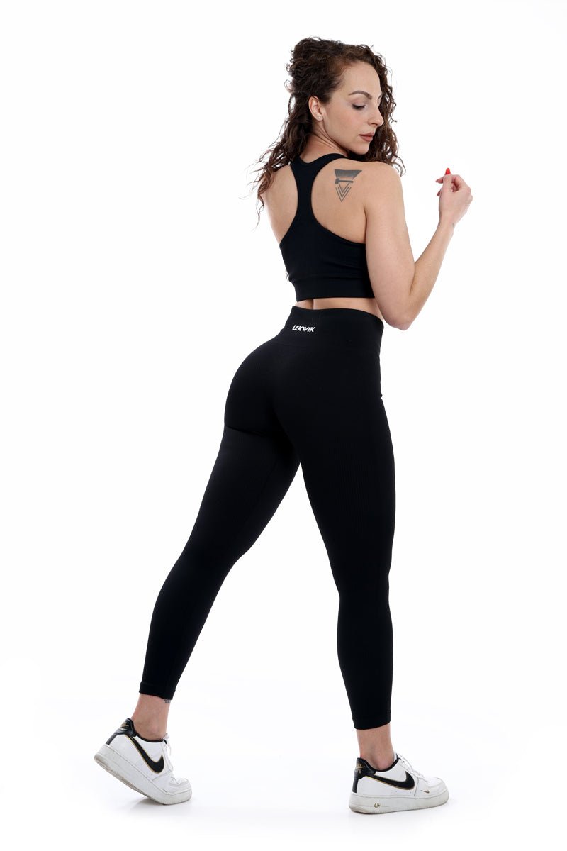 CIRCE black - High waisted leggings - Ionicfire