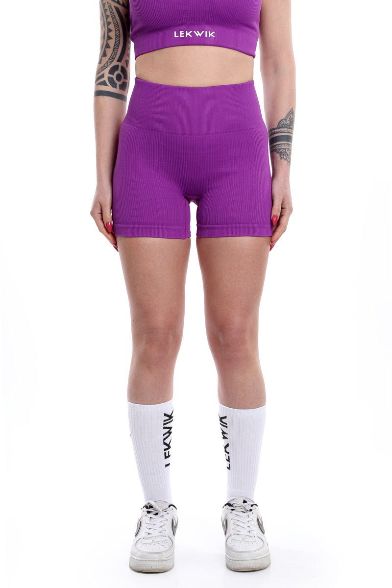 CIRCE purple - High waisted shorts - Ionicfire