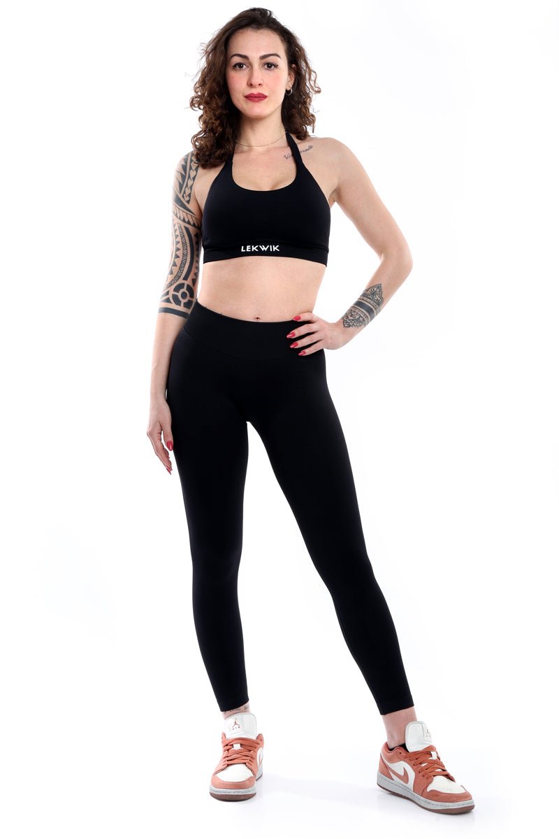 IMMO black - Low rise leggings - Ionicfire