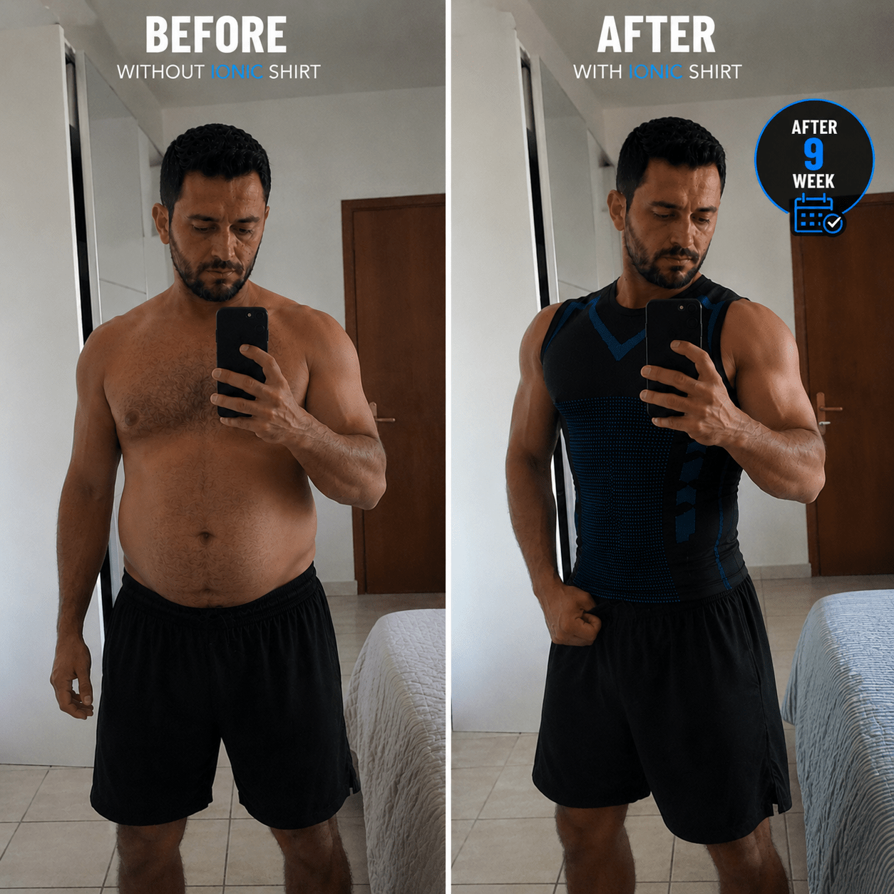 IONIC SHIRT - INSTANT SHAPING - Ionicfire