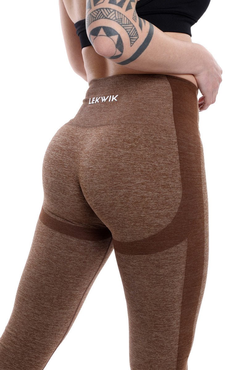 POLLY mocha - High waisted leggings - Ionicfire