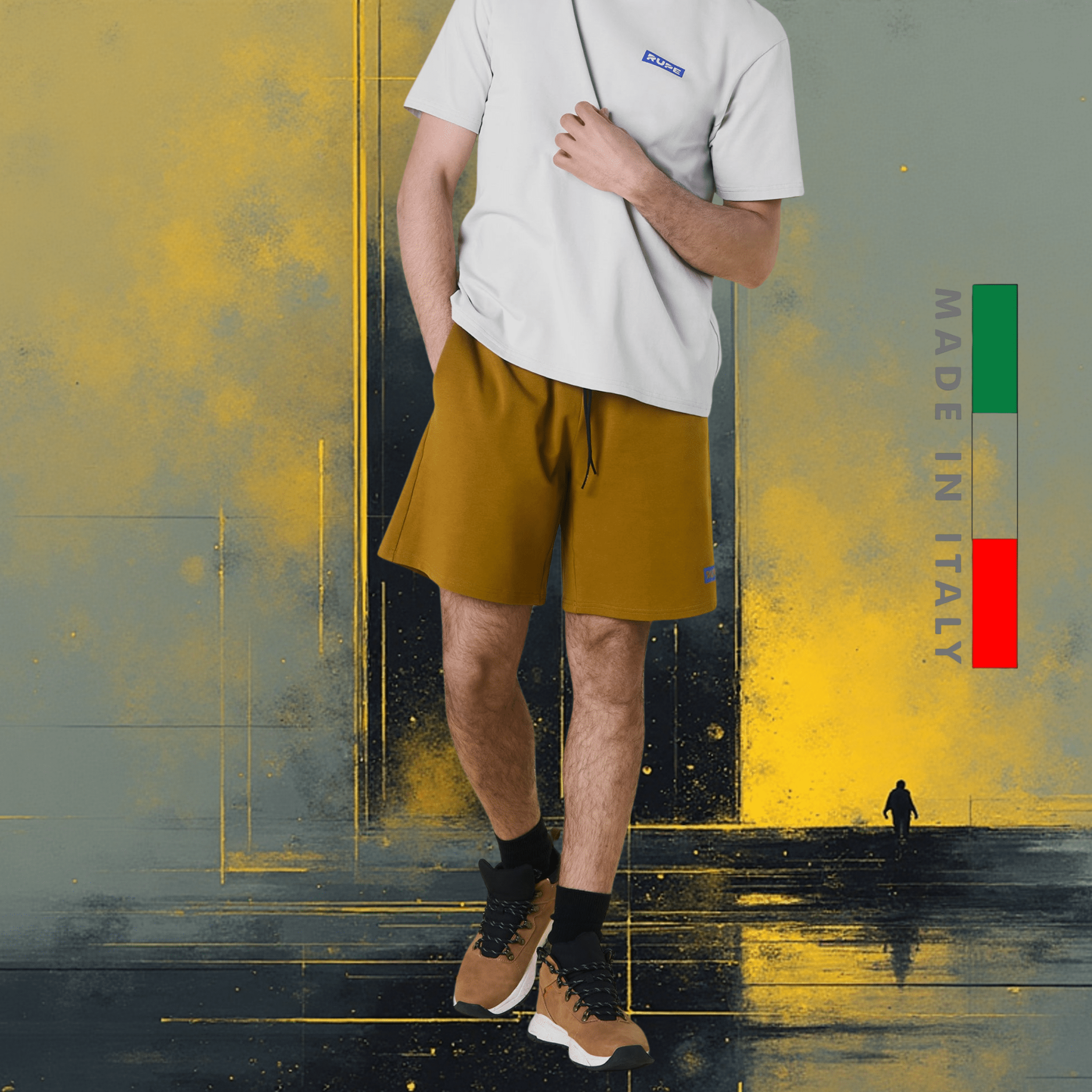 Rupe Shorts - Olive Green - Ionicfire